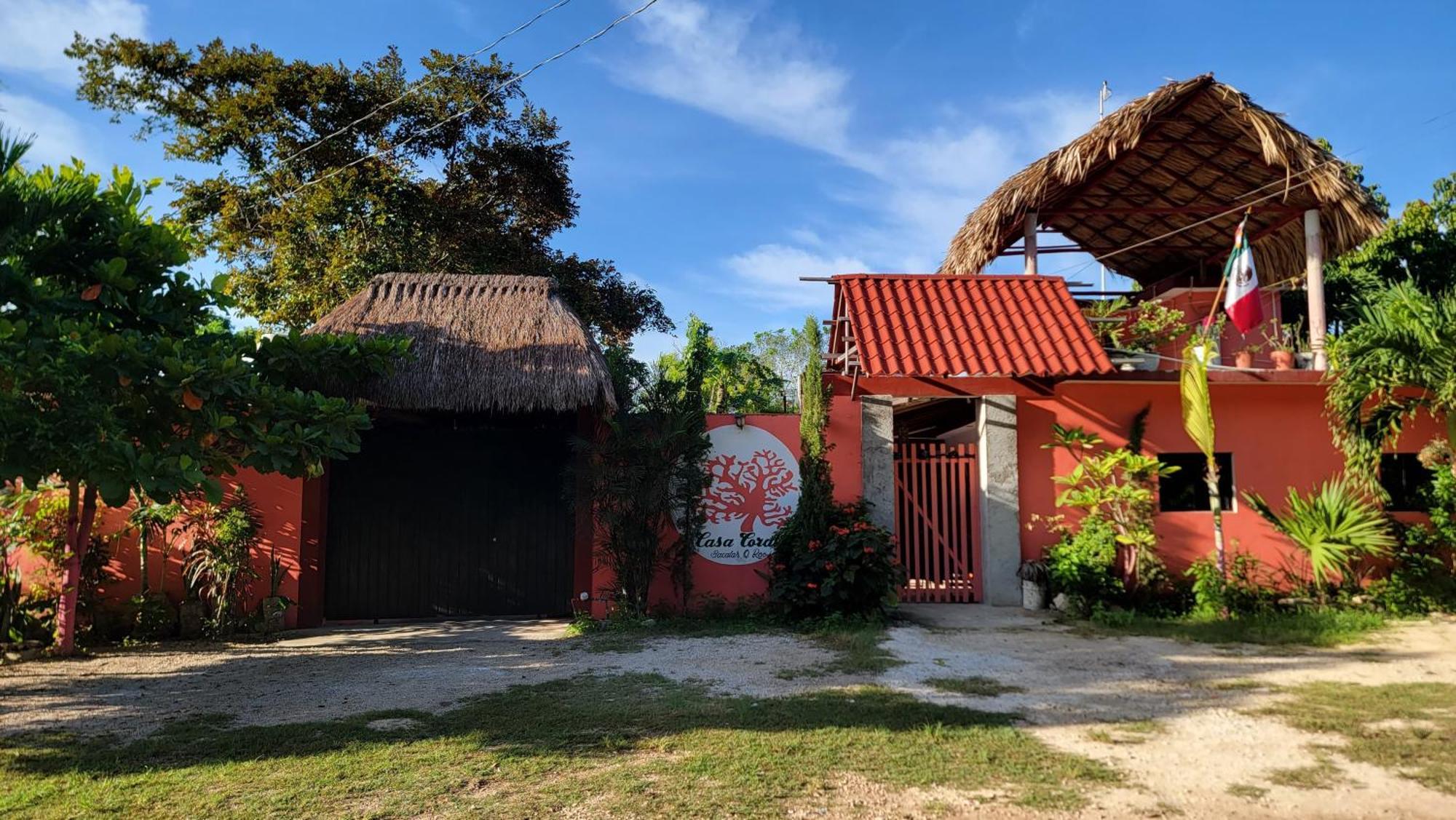 Casa Coral Hotel Bacalar Kültér fotó
